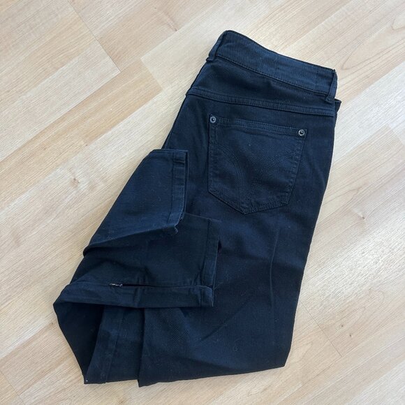 Dolce & Gabbana Pretty Jeans NWT 32 Tight Fit Black Zipper Ankle - Picture 7 of 10